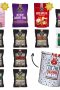 Holiday Tin - Pretzel Sampler Pack - 9 bags  + BIRTHDAY CAKE PRETZELS + BUTTERY CARAMEL CORN + DUTCH APPLE PIE PRETZELS Snack Multipack